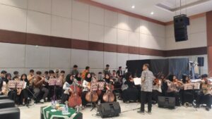 Orkestra SMAMX Pukau Wisudawan  SMP Muhammadiyah 2 Surabaya